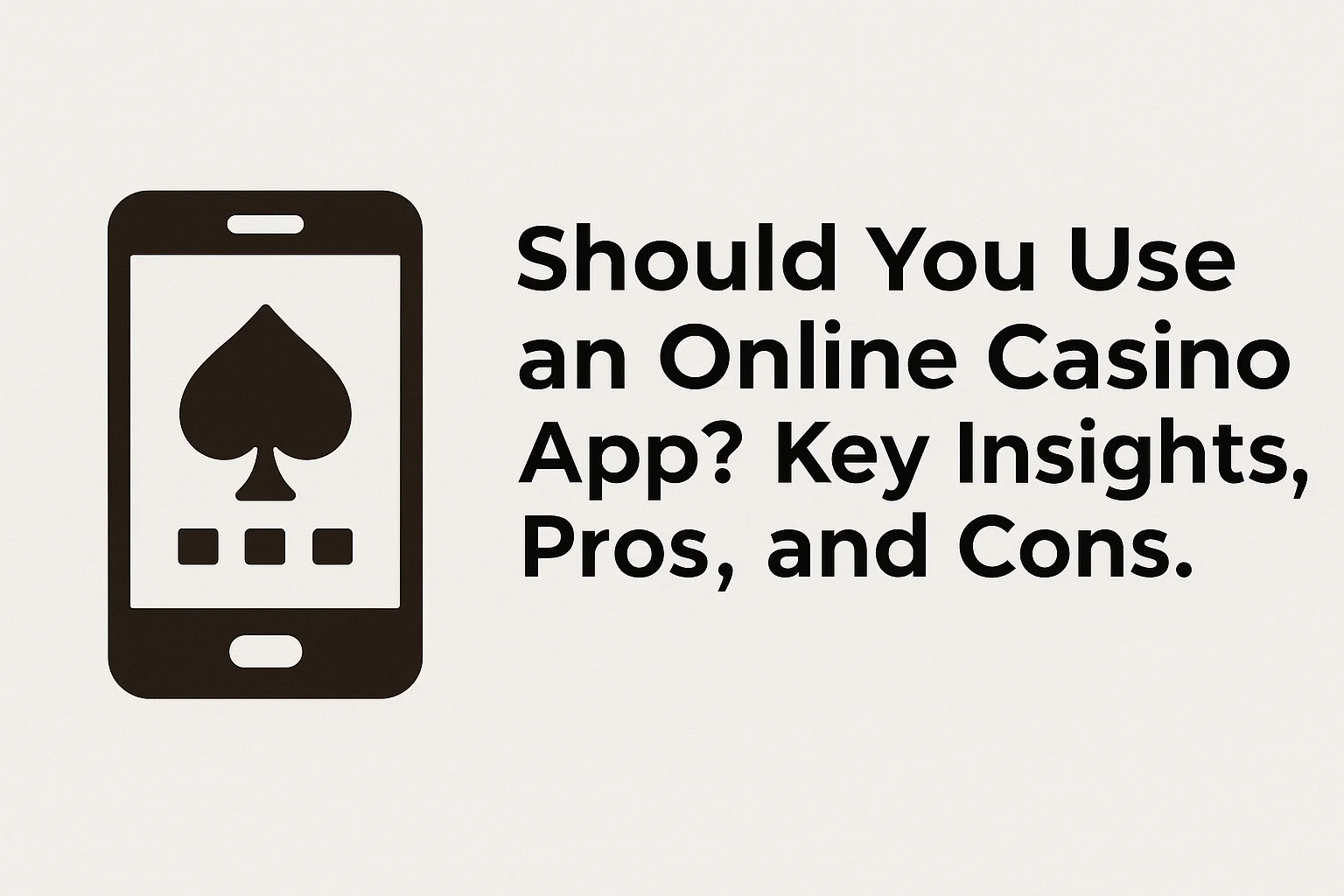 Should You Use an Online Casino App? Key Insights, Pros, and Cons