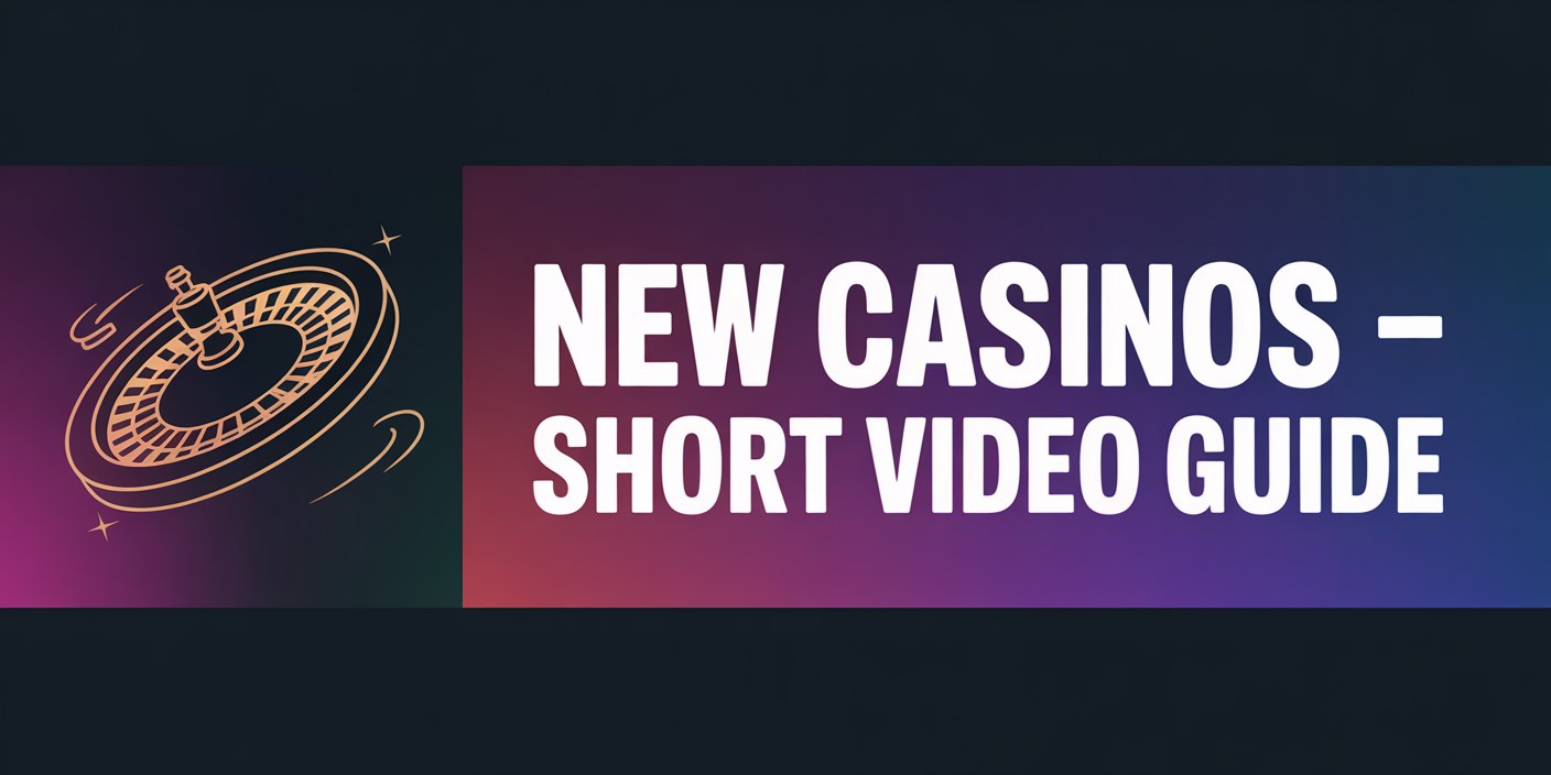 New Casinos – Short Video Guide